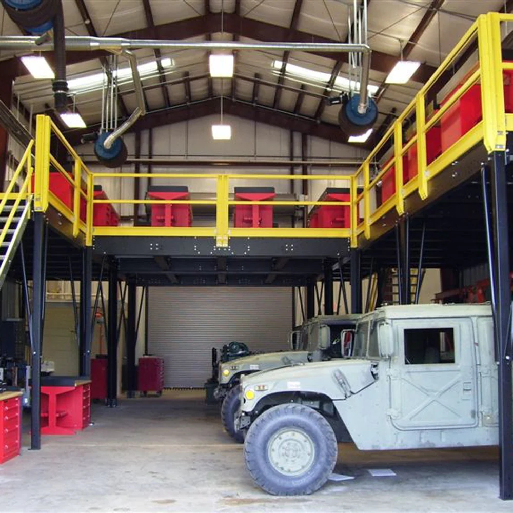 120"d x 120"w x 96"h Mezzanine - Image 9