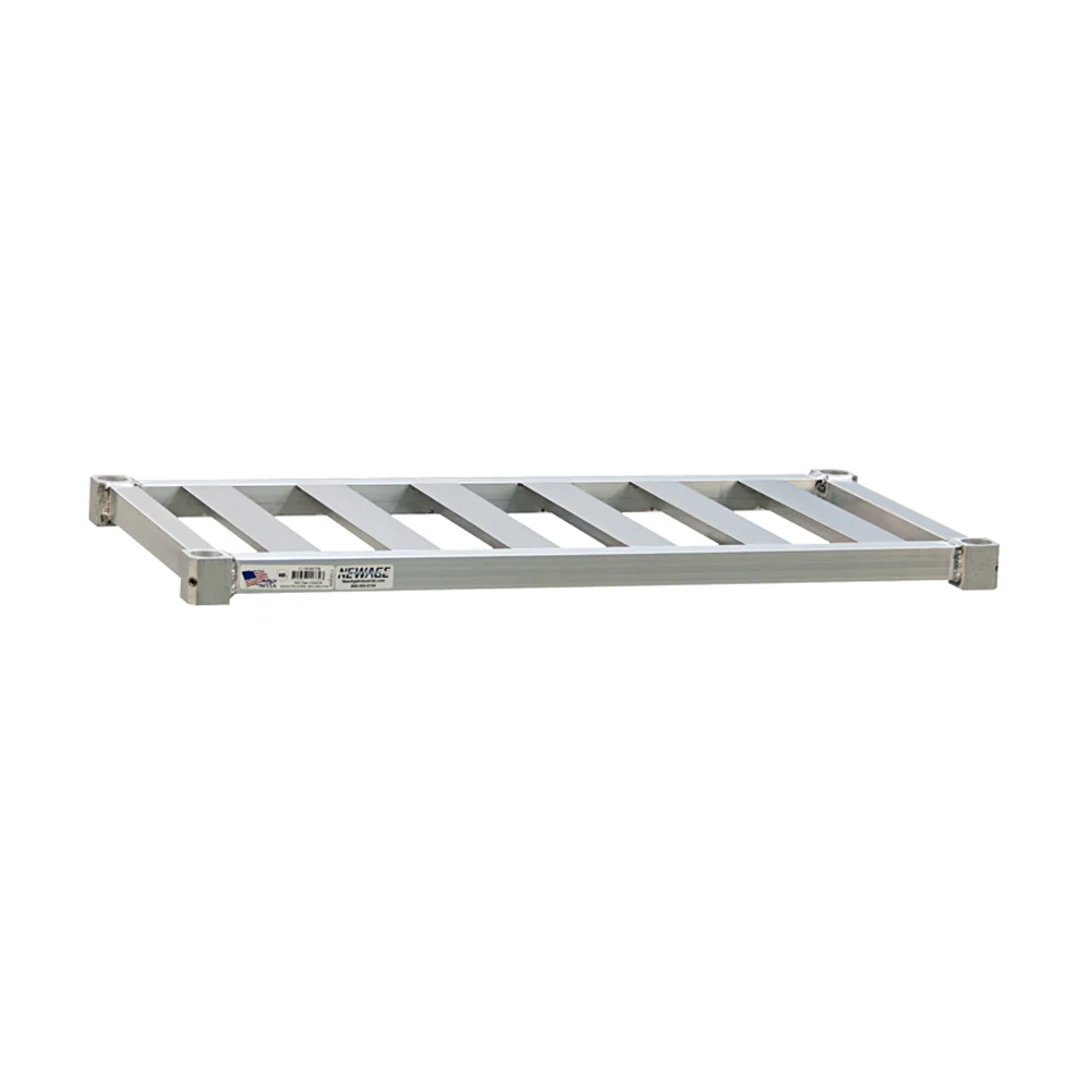 24"d T-Bar Aluminum Shelves - Standard Duty - Image 3