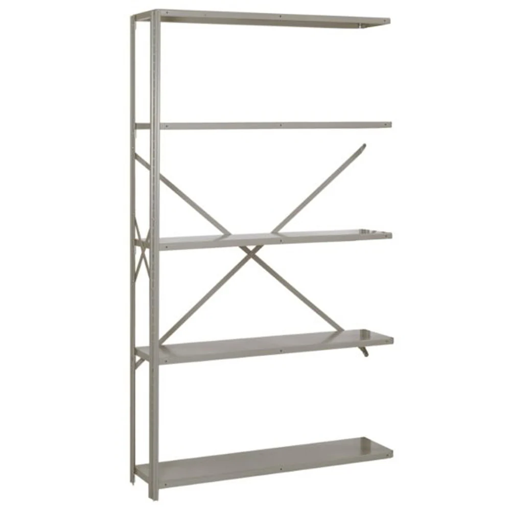 48"w x 84"h Lyon 8000 Series Open Steel Shelving - 18-Gauge, Extra Heavy-Duty - Image 3
