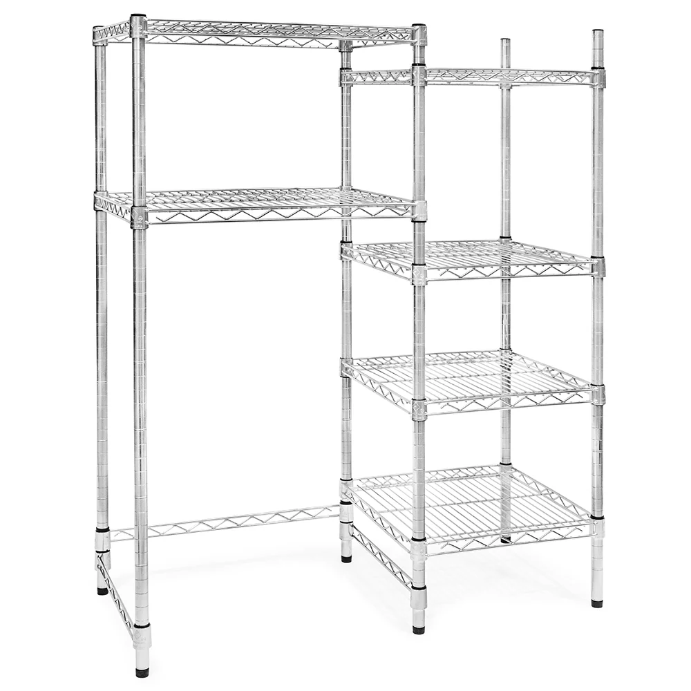 6-Tier Staggered Wire Shelving - Image 3