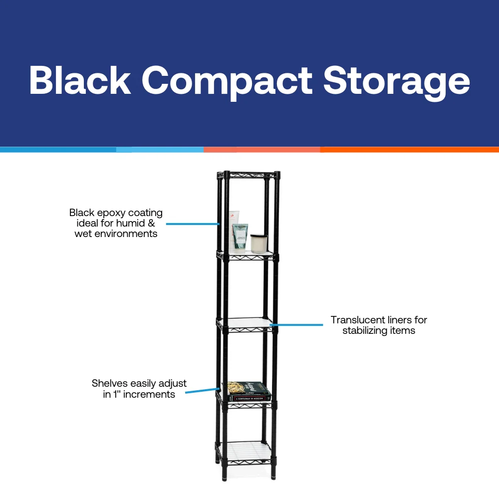 Black Compact Storage - Image 4