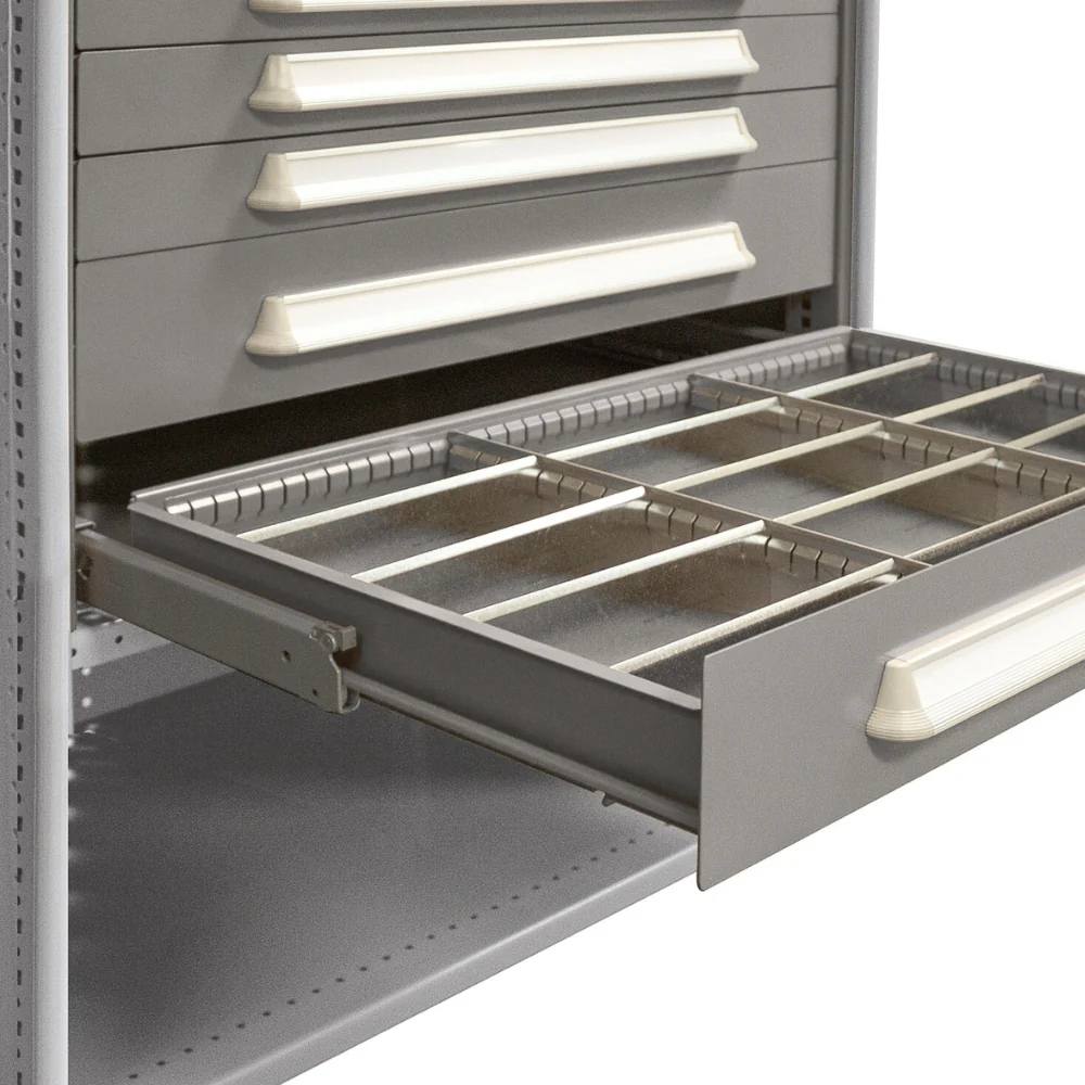 Lyon Closed Steel Shelving with 5 Modular Drawers - Add On Units - Image 4