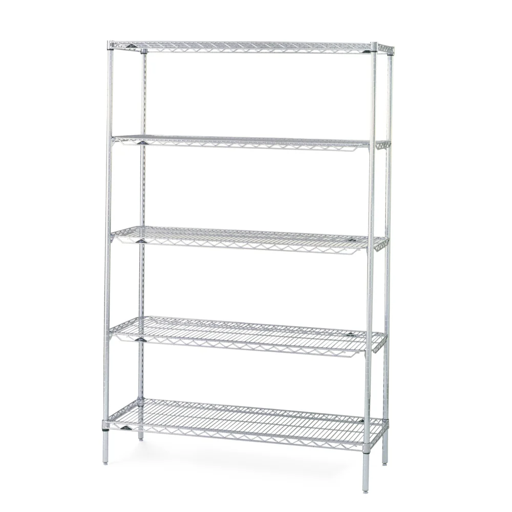 Metro QwikSlot Wire Shelves - Chrome - Image 3